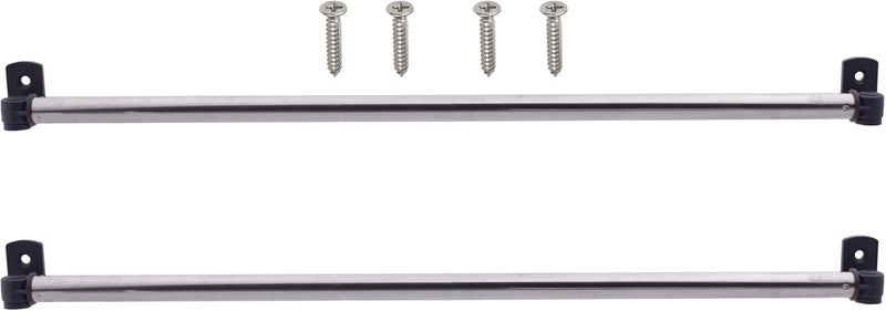 YYST Type A 16" to 28" Swivel End Curtain Cafe Sash Rod,Petite, Petite Café Sidelight Rods W Screws (black-2) - Image 5